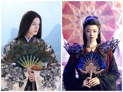 ​蒋欣古娜拉黑暗之神，网友们大呼造型雷人！