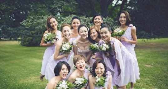 10大女星结婚的伴娘服,杨幂伴娘服惊艳,baby的最有心机
