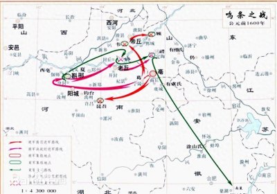 ​夏商鸣条之战：商汤灭夏的决胜之战