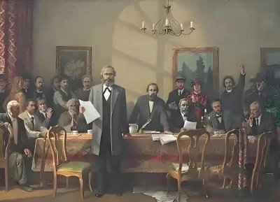 ​1866年第一国际日内瓦大会：反对蒲鲁东主义的斗争