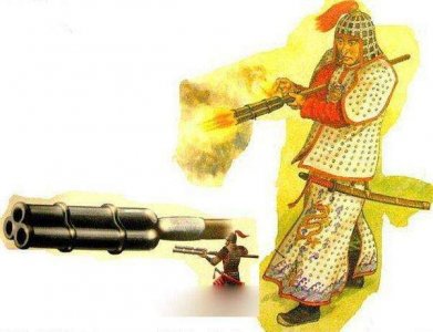​古代冲锋枪还是大棒槌，明代三眼铳威力到底如何？