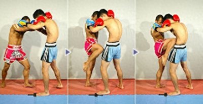 ​泰拳部分动作分解图