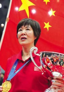 ​郎平带领中国女排夺冠6次 ‬三‬次球员时代 三次主‬教练时‬代