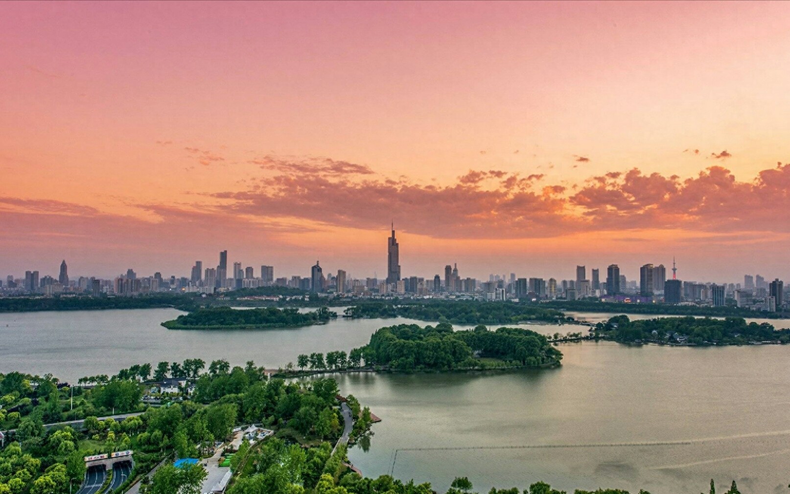 江南三大名湖之一——南京玄武湖