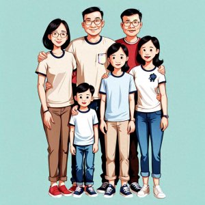 ​微信头像 | 一家人亲子插画头像【合集3】