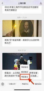 2023年度上海市书法家协会书法篆刻考级开通查分