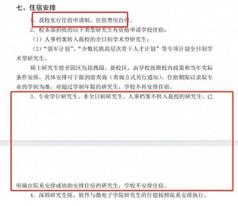 ​这些院校明确2024级专硕不提供住宿！