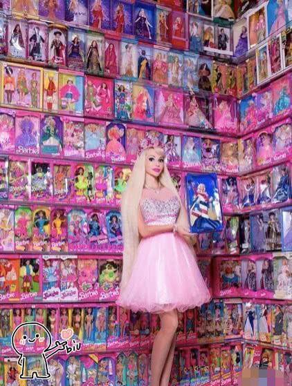 俄罗斯“真人芭比”,比迪丽拉还原度更高,为当全职结婚五次