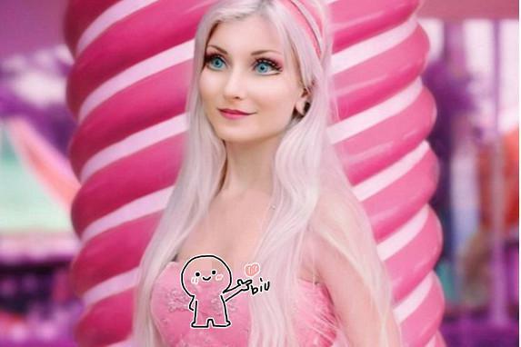 俄罗斯“真人芭比”,比迪丽拉还原度更高,为当全职结婚五次