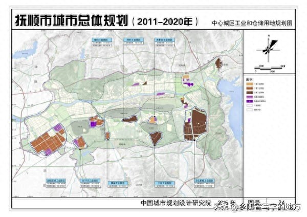 高清！辽宁省抚顺市城市总体规划图，抚顺人收藏了