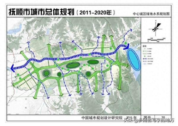 高清！辽宁省抚顺市城市总体规划图，抚顺人收藏了