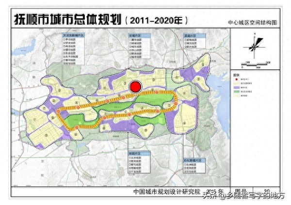 高清！辽宁省抚顺市城市总体规划图，抚顺人收藏了