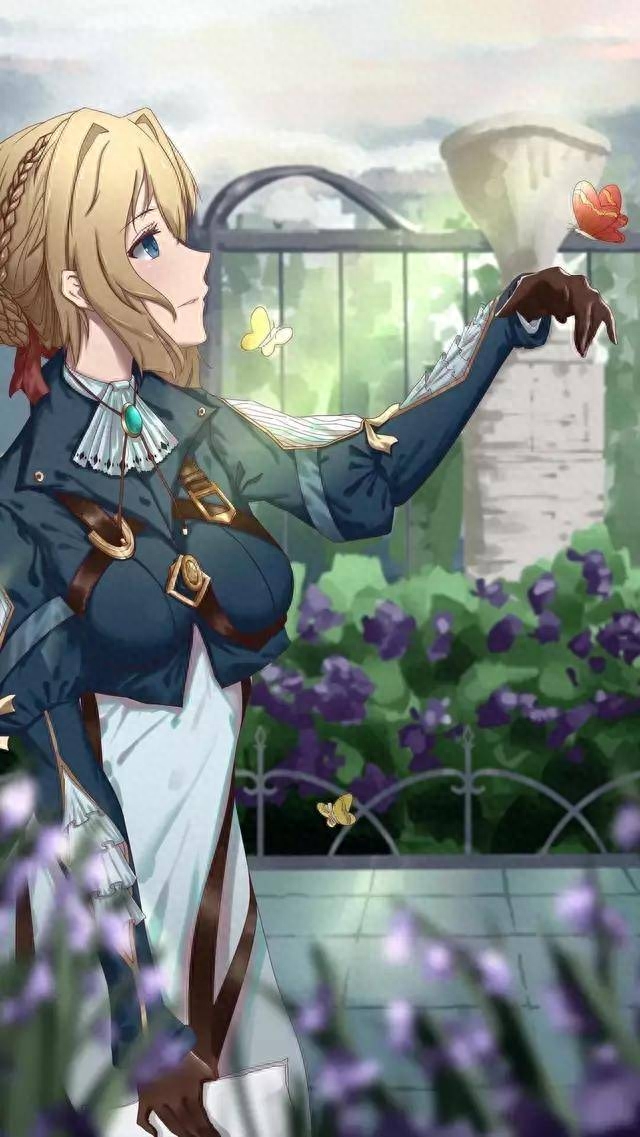 我想知道「我爱你」的含义｜薇尔莉特动漫美图女头壁纸