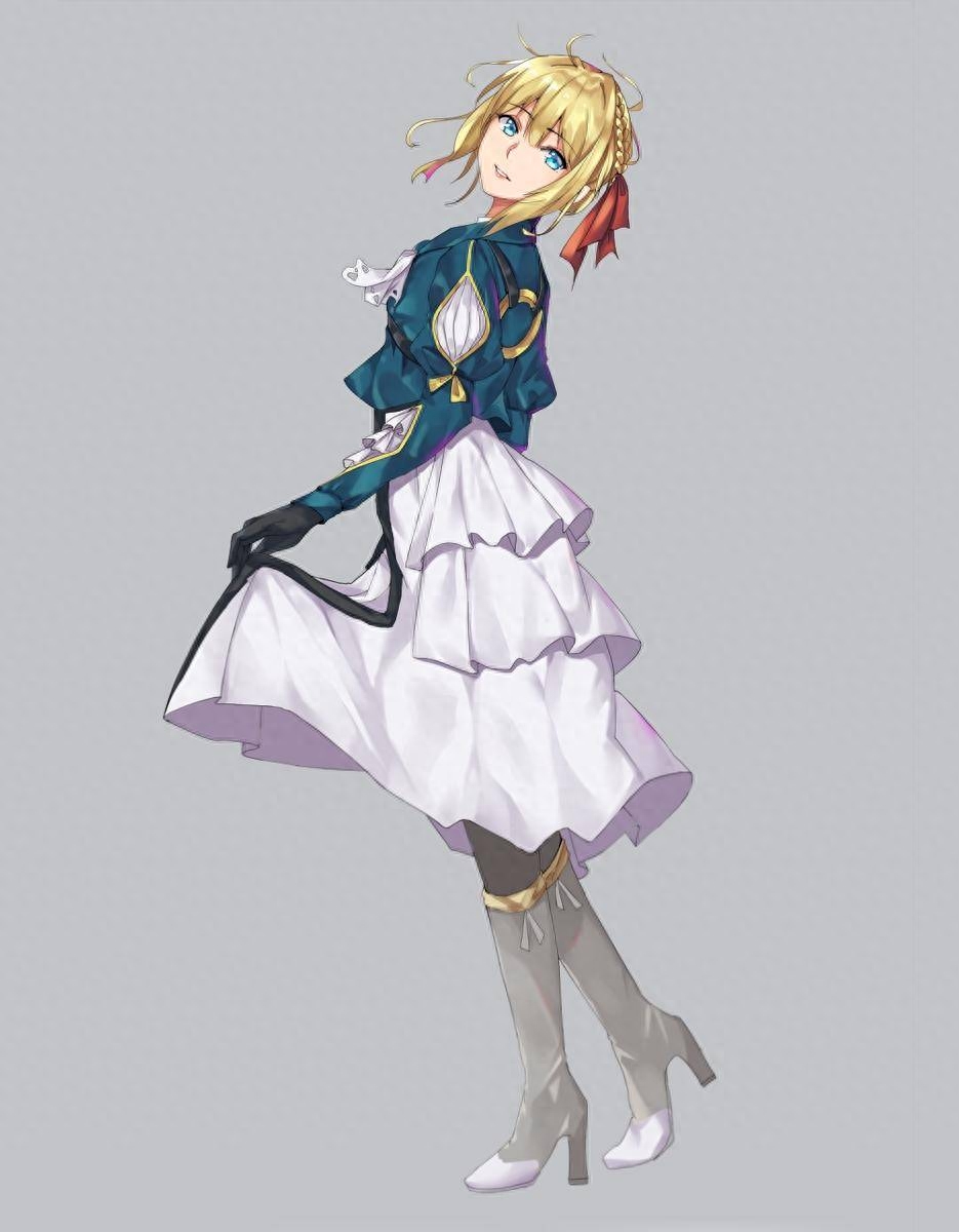 我想知道「我爱你」的含义｜薇尔莉特动漫美图女头壁纸