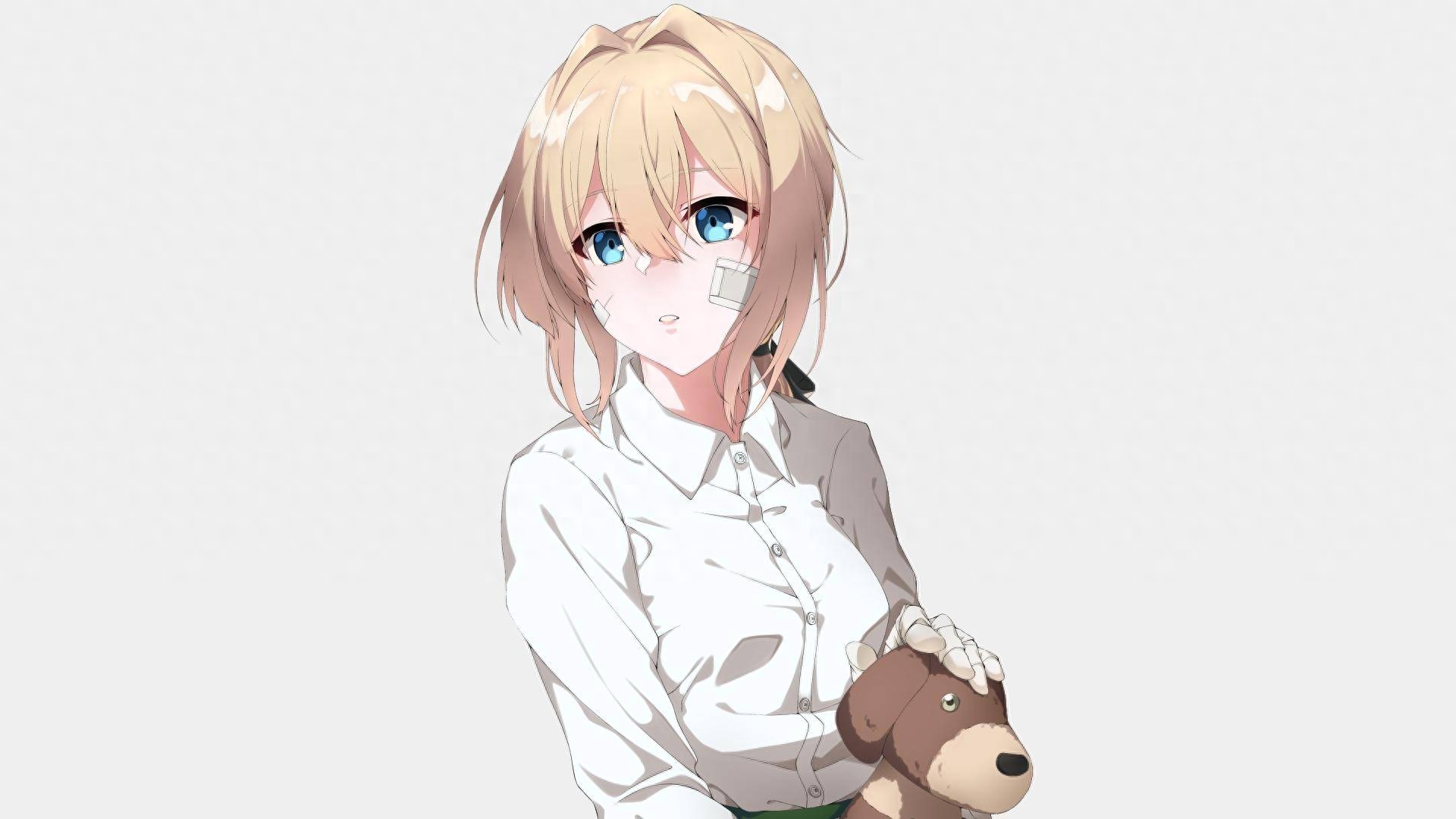 我想知道「我爱你」的含义｜薇尔莉特动漫美图女头壁纸