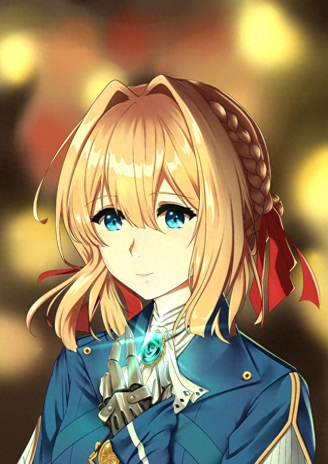 我想知道「我爱你」的含义｜薇尔莉特动漫美图女头壁纸