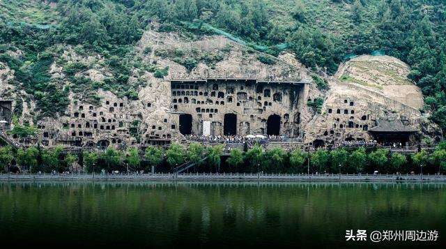 龙门石窟里边的卢舍那大佛介绍（龙门石窟卢舍那大佛竟然是这样建造的）(29)