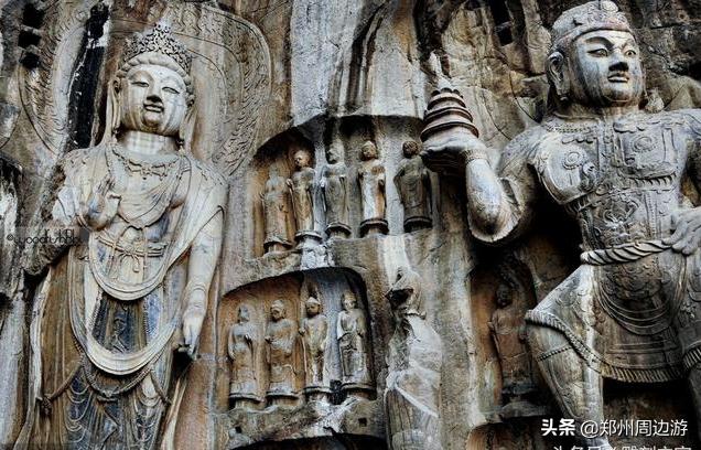 龙门石窟里边的卢舍那大佛介绍（龙门石窟卢舍那大佛竟然是这样建造的）(8)