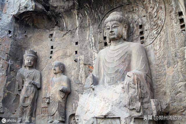 龙门石窟里边的卢舍那大佛介绍（龙门石窟卢舍那大佛竟然是这样建造的）(24)