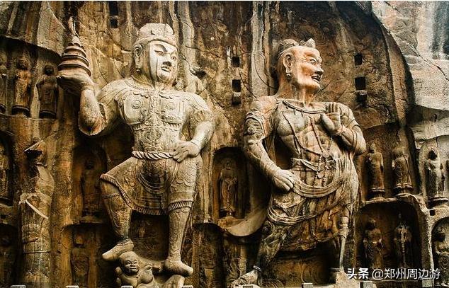 龙门石窟里边的卢舍那大佛介绍（龙门石窟卢舍那大佛竟然是这样建造的）(16)