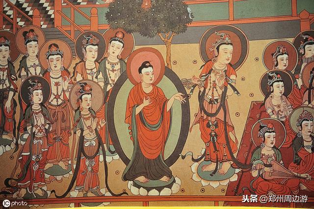 龙门石窟里边的卢舍那大佛介绍（龙门石窟卢舍那大佛竟然是这样建造的）(12)