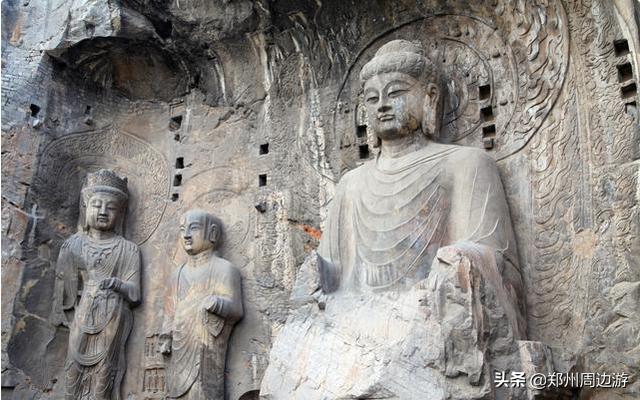龙门石窟里边的卢舍那大佛介绍（龙门石窟卢舍那大佛竟然是这样建造的）(7)