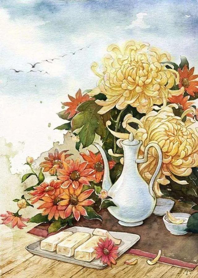 重阳节三十五首古诗（岁岁重阳今又重阳）(6)