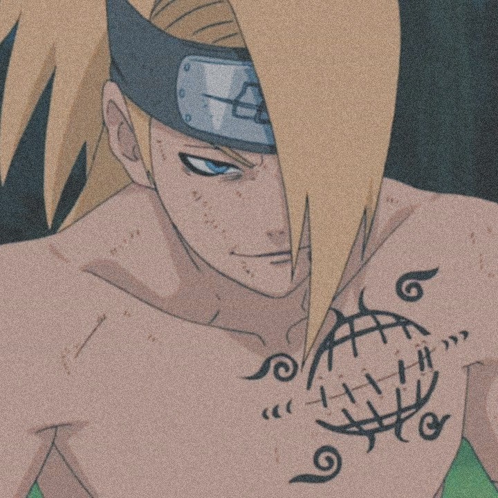 火影忍者迪达拉无水印男生动漫头像