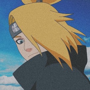 ​火影忍者迪达拉无水印男生动漫头像