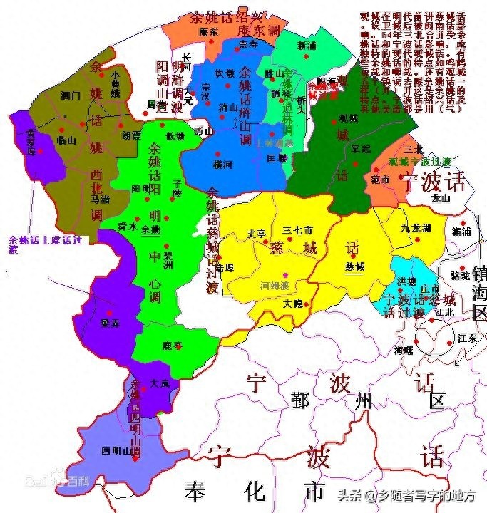 高清!浙江省慈溪市城市总体规划图，慈溪人收藏了