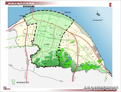 高清!浙江省慈溪市城市总体规划图，慈溪人收藏了