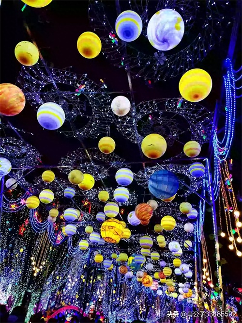 2020惠州西湖花灯会美爆了