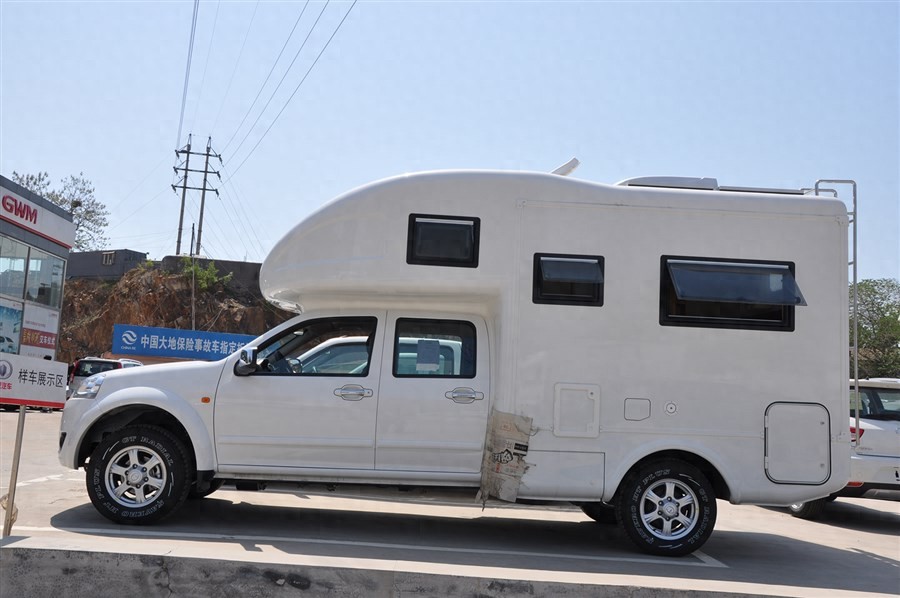 长城不只有哈弗更是国产皮卡老大,25万的房车也很厉害